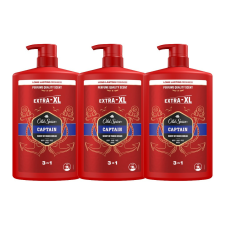 Old Spice Tusfürdő Captain 3x1000 ml tusfürdők