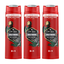 Old Spice WolfThorn 3 az 1-ben tusfürdő és sampon (3x400 ml) sampon