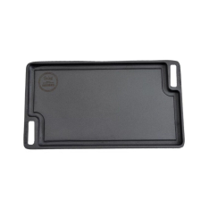 oldalas öntöttvas BBQ Grill lap 45x25cm kerti sütés és főzés