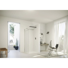 Oldalsó paraván a zuhanyajtóhoz 90 cm Hüppe Design pure 8P1013.092.322 kád, zuhanykabin