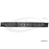 Oleo-Mac Fűnyíró kés Oleo-Mac G53TBX 505mm, 10mm, 3 furatos utángyártott
