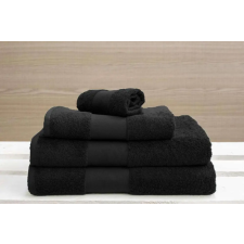 OLIMA klasszikus pamut fürdőlepedő OL450, Black-100X150 lakástextília