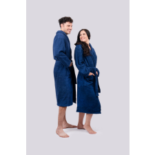 OLIMA OL3300 unisex pamut fürdőköntös , Marine Blue-XS/S lakástextília