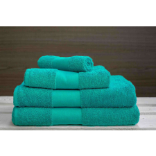 OLIMA OL450 klasszikus pamut fürdőlepedő Olima, Turquoise Geode-100X150 lakástextília