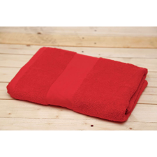 OLIMA Uniszex törölköző Olima OL360 Olima Basic Towel -50X100, Red lakástextília
