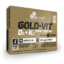 OLIMP GOLD-VIT Sport Edition D3+K2 60 kapszula (D-vitamin) vitamin és táplálékkiegészítő