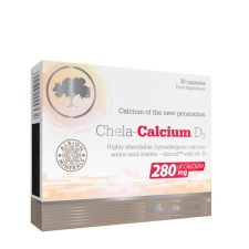 OLIMP LABS Chela-calcium D3 - Szerves Kálcium (30 Kapszula) vitamin és táplálékkiegészítő
