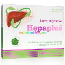 OLIMP LABS Hepaplus 30 db kapszula, máj méregtelenítés, articsoka, b-vitaminok - Olimp labs vitamin és táplálékkiegészítő