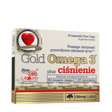 OLIMP LABS Omega 3 Plus - Vérnyomásegyensúly (30 Kapszula) vitamin és táplálékkiegészítő