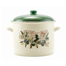  Oliva Zománcozott fazék 20 cm+fedő edény