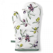 Olivás edényfogó kesztyű - 30x18 cm - Delicious olives lakástextília