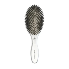 Olivia Garden Expert Care Oval Silver Professzionális Vaddisznósörtés Hajkefe fésű