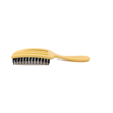 Olivia Garden Fingerbrush Mini Sárga Hajkefe Gyerekeknek fésű