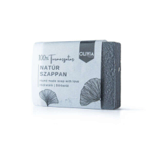 Olivia Natural aktív szenes szappan citromfű illóolajjal, 90g szappan