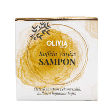 Olivia Natural szilárd sampon, "Koffein varázs", 60g sampon