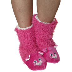 Ollike NŐI csizmás állatmintás MAMUSZ Pink, 35-38