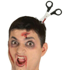 Olló a fejben fejpánt Halloween jelmez jelmez