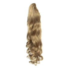  Ombre Hatású Kevert Szőke Hullámos Csatos Póthaj Copfhoz - 60 cm póthaj