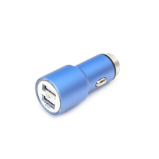 Omega 2xUSB-A autós töltő kék (OUCC2MBL) (OUCC2MBL) mobiltelefon kellék