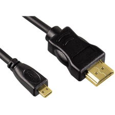 Omega kábel, HDMI v.1.4., arany, 5m, fekete kábel és adapter