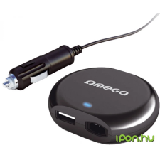 Omega Universal Laptop Charger Auto 2-in-1 laptop kellék