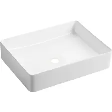 Omnires Pasadena mosdótál 47x36 cm négyszögletes fehér PASADENA470BP fürdőkellék