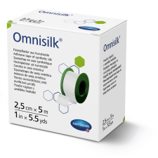 Omnisilk Omnisilk® ragtapasz (2,5cmx5m; 1 db) gyógyászati segédeszköz