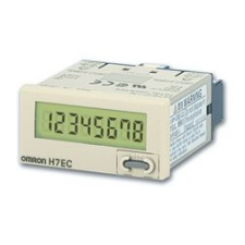 Omron Impulzusszámláló összegző kontaktus bemenet előlapba 7digit 30Hz H7EC-N OMRON - 672687 villanyszerelés