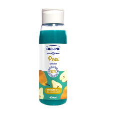  On Line tusfürdő fruity shot körte 400 ml tusfürdők