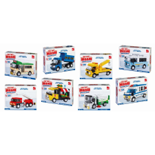  On the road - Mini járműves építőjáték készlet - többféle modell barkácsolás, építés