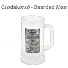  Óncímkés Csodakorsó Bearded Man Szakállas ember 0,33l - Óncímkés Söröskorsó ajándéktárgy