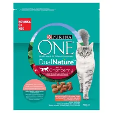 One ONE Dual Nature Száraz Macska Adult Lazaccal és áfonyával 750g macskaeledel