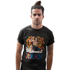  One Piece Fire Ace - Férfi Póló