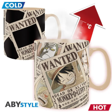 One Piece hőre változó bögre 460 ml Wanted bögrék, csészék