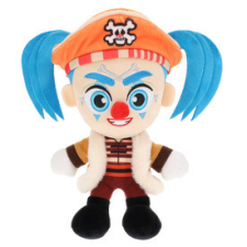  One piece, plüss Buggy játékfigura