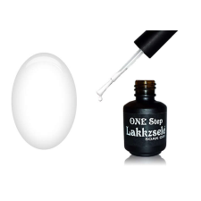  ONE step géllakk 5ml #019 Hófehér lakk zselé