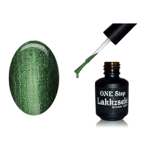 ONE step géllakk 5ml #043 Csillámos sötét zöld lakk zselé