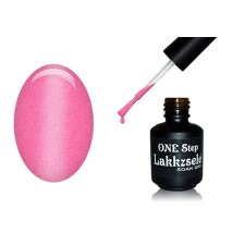 ONE step géllakk 5ml #166 Csillámos babarózsaszín lakk zselé