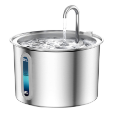 Oneisall Stainless Steel Pet Water fountain macskatál