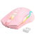 ONIKUMA CW905S RGB Wireless Gaming Egér - Rózsaszín