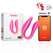  ONINDER Lisboa Pink – G-pontos és csiklóizgató prémium maszturbátor vibrátorok
