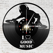 Online Boltom Bakelit óra - I love good music falióra