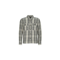 Only & Sons Hosszú ujjú ingek ONSSCOTT LS CHECK FLANNEL OVERSHIRT 4162 Fekete EU XS