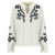Only Blúzok ONLGIRU L/S EMBROIDERY Bézs EU S