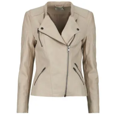 Only Bőrkabátok  ONLAVA Szürke DE 40