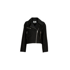 Only Bőrkabátok  ONLNANCY BIKER JACKET OTW Fekete EU XL