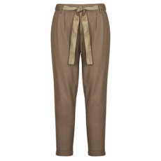 Only Chino nadrágok / Carrot nadrágok ONLRITA LOOSE CHECK LYREX BELT PANT TLR Barna EU XL / 32