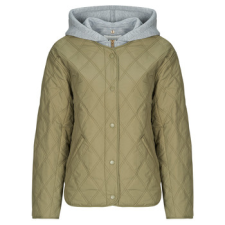Only Dzsekik ONLRISSO LIFE HOOD QUILT JACKET Zöld EU XS női dzseki, kabát