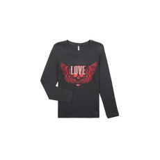Only Hosszú ujjú pólók KOGTENNA FIT L/S BOX TOP CS Fekete 8 Jahre