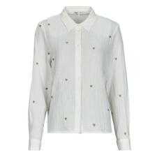 Only Ingek / Blúzok ONLHEART L/S SHIRT Fehér EU M blúz
